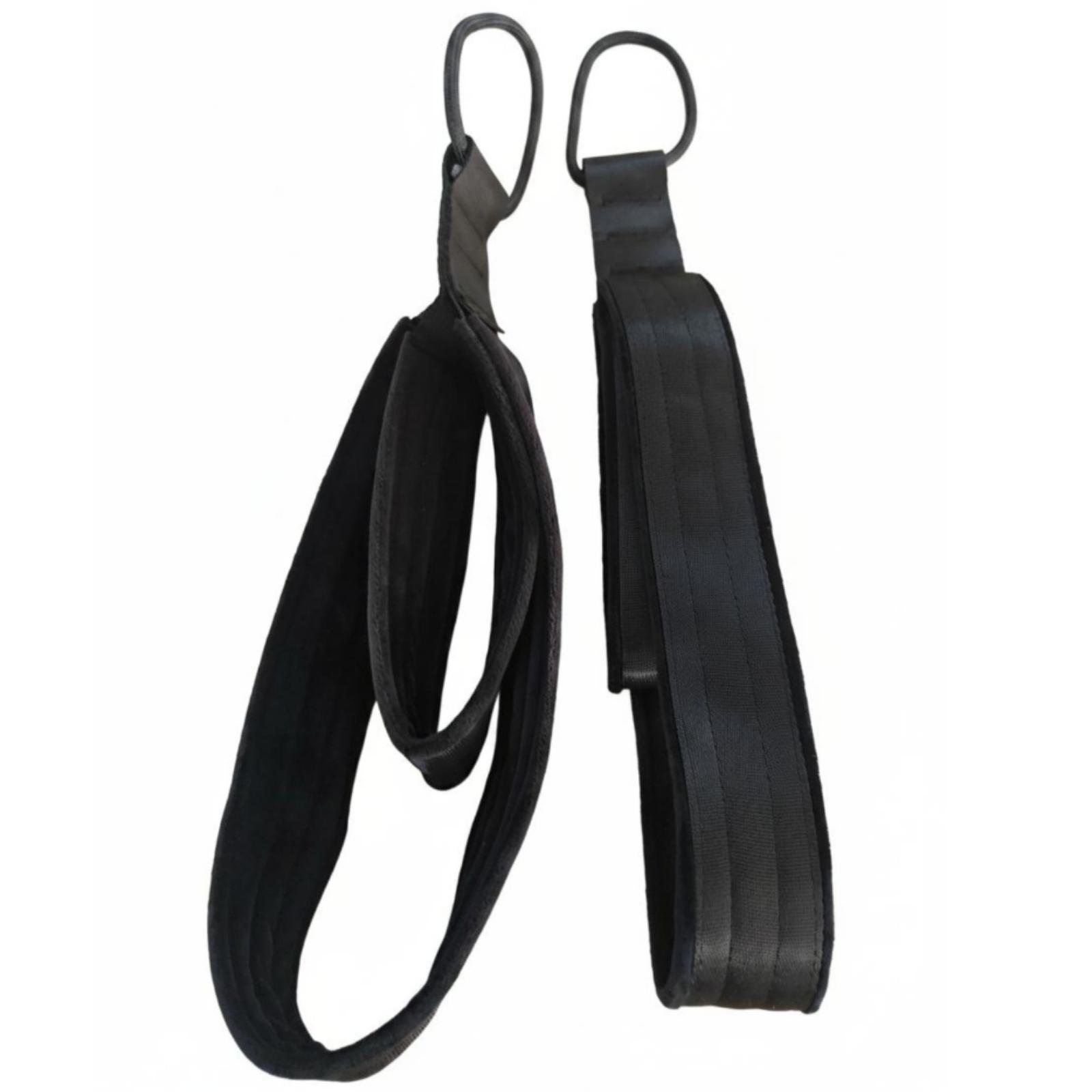Pilates & Yoga Vertebrasana - ピラティストレーニングストラップ高強度フィットネスグリップジムハンドルエクササイズアクセサリーピラティスホームマシン用