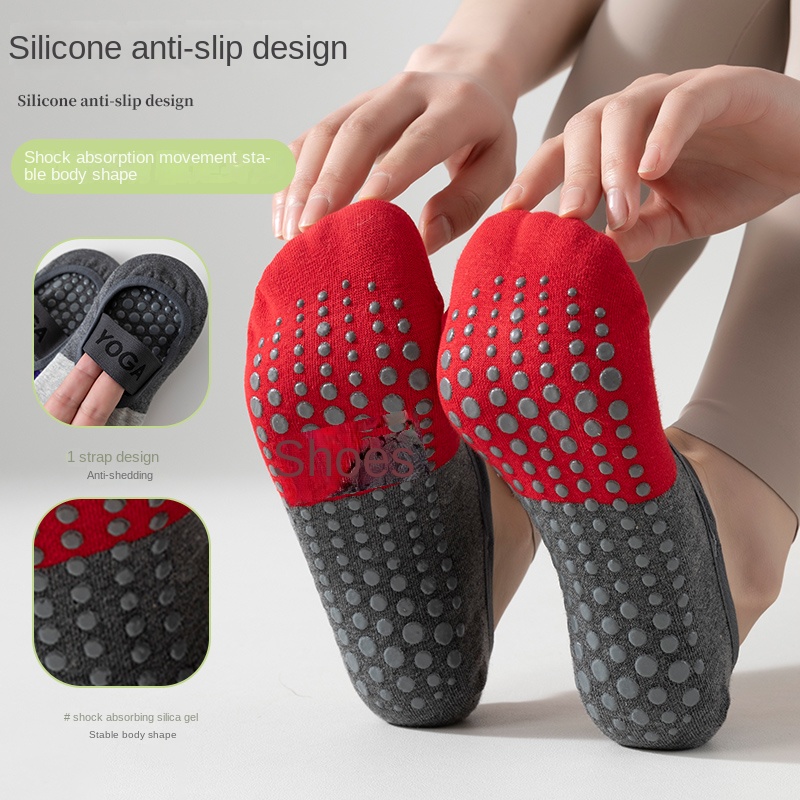 5足組 クロスボーダー プロ仕様 ヨガソックス、コットンスト - Pilates & Yoga Vertebrasana のレビューと価格
