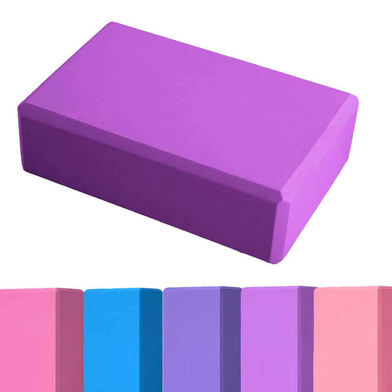 1PC ヨガビルディングブロックキューブ補強マットスポーツピ - Pilates Yoga Block Exercises のレビューと価格