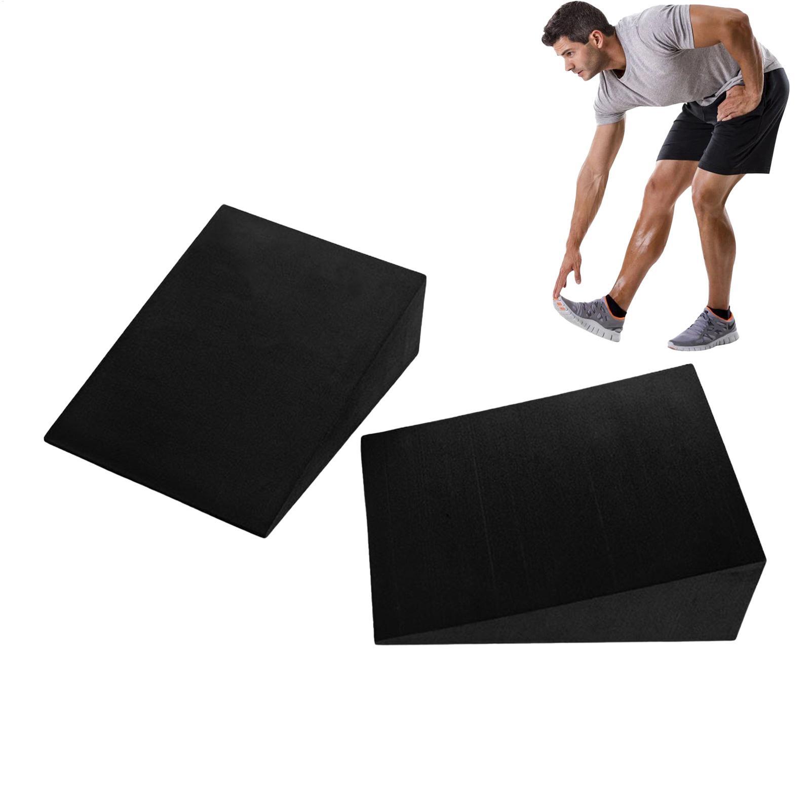 1 ペアヨガウェッジブロック EVA フォームヨガウェッジス - Pilates Yoga Block Exercises のレビューと価格