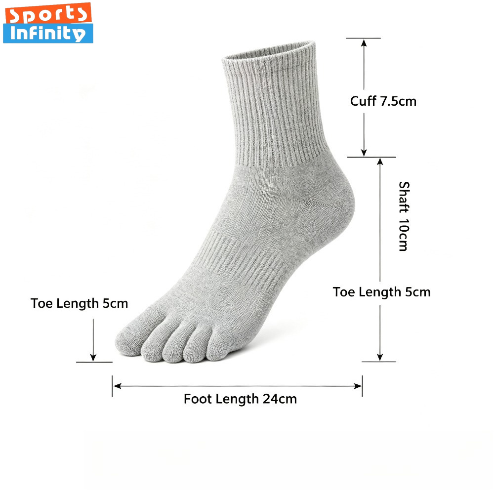 女性用つま先ヨガソックス、滑り止め付き5本指グリップソックス - Pilates Yoga Grip Socks のレビューと価格