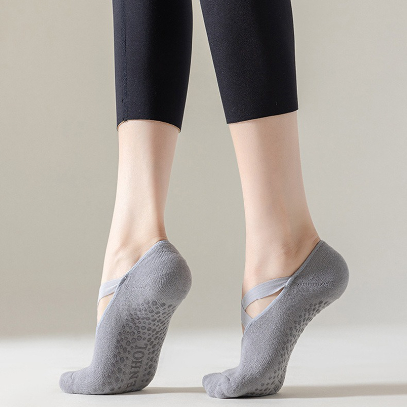 プロフェッショナル女性ヨガソックスシリコーン滑り止めバレエピ - Medias Para Pilates Y Yoga のレビューと価格